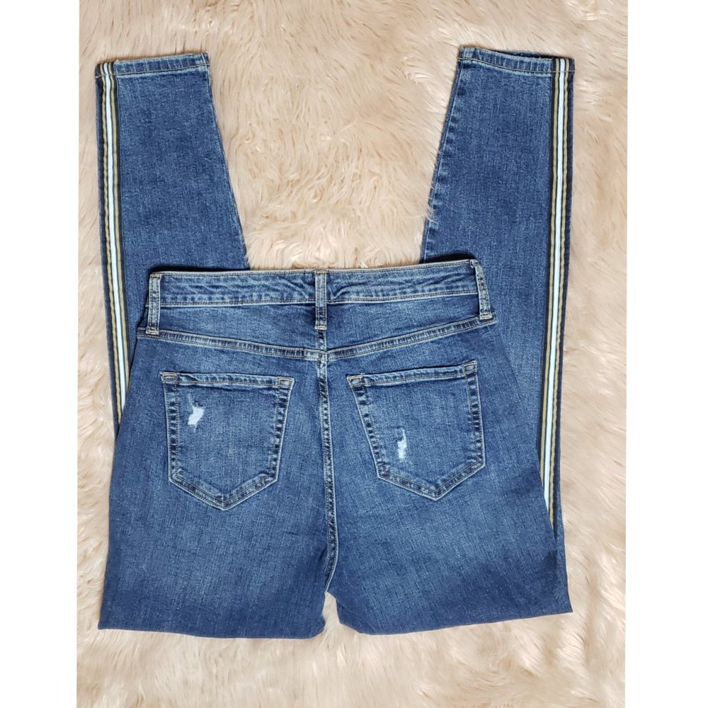 NWOT WILD FABLE HIGH RISE SKINNY DENIM JEANS-Size 10 - Picture 4 of 5